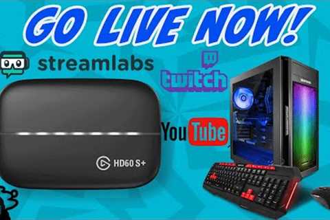 HOW TO STREAM &amp; GAME ON ONE PC WITH ELGATO HD60 S+ 1080P 60FPS/4K 60FPS \AYOOHENRY/