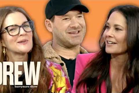 Tony Romo and Tracy Wolfson React to Husband's Football Prank on Wife | The Drew Barrymore Show