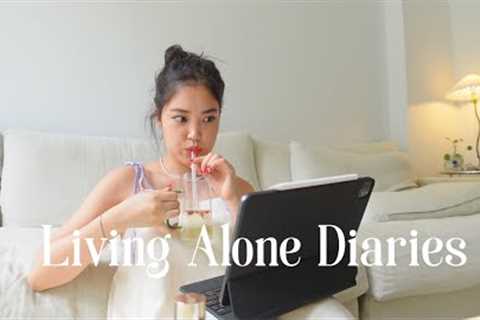 Living Alone Diaries | Trying new hobbies, mood swings &amp; self doubt, peaceful weekends in nyc