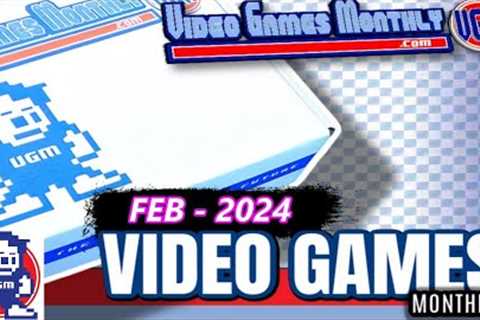 VIDEO GAMES MONTHLY UNBOXING  (FEB 2024)