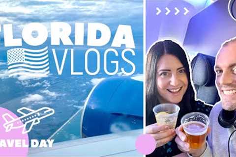 FLORIDA TRAVEL DAY | BA WORLD TRAVELLER PLUS | LGW-MCO | FLORIDA VLOGS | DECEMBER 2023