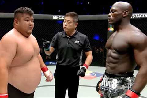 Never judge a book by its cover.. Fat Guys Knocking Out Jacked Beasts