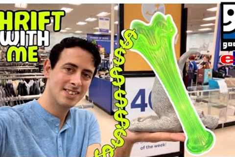 Goodwill THRIFT with ME ~ SWUNG VASE! YES! Sourcing Thrifting to RESELL ON eBay PROFIT