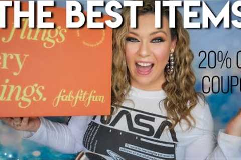 FabFitFun Spring 2024 Unboxing + Coupon Code | CUSTOMIZE WITH THE BEST ITEMS!
