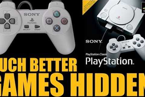 The PlayStation Classic Has 36 AMAZING (UNUSABLE) Games Hidden Inside...