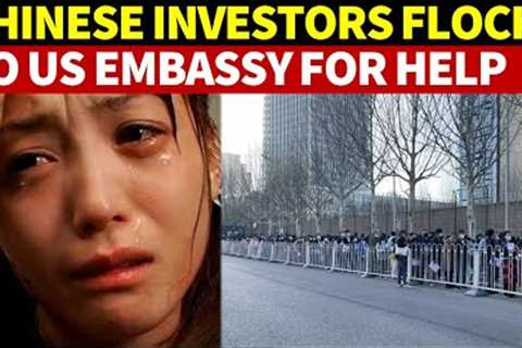 Chinese Stock Market Plummet: Investors Flock to US Embassy for Help - Down with the CCP!