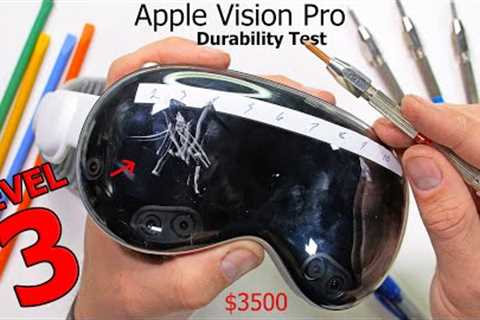 Be gentle with the Apple Vision Pro - ITS PLASTIC!!