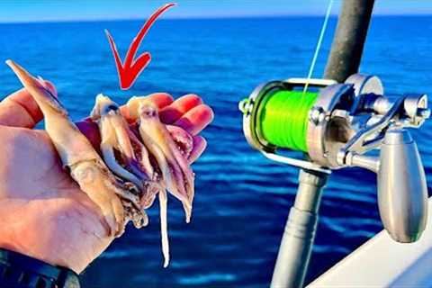 Fishing 55 miles out on a *24ft* Bay Boat for our LUNCH....[Catch, Clean, Cook]