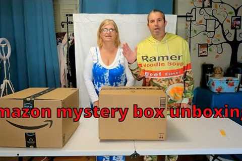 must see $35 amazon mystery box unboxing whats in there