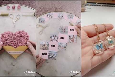 best diy and crafts  videos on tik tok ( BFF gifts and more...) pretty crafts