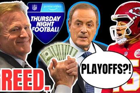 GREED! NFL Fans FURIOUS after League Announces Amazon Prime EXCLUSIVE STREAMING PLAYOFF Game!