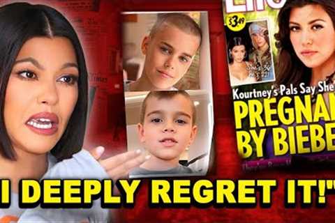Kourtney Kardashian finally admits Justin Bieber is the REAL FATHER to son Reign Disick