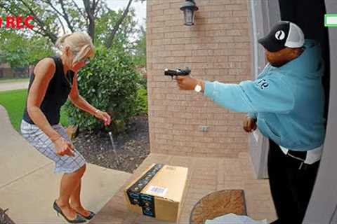 Karen Tries To Steal My Package Then Gets INSTANT KARMA