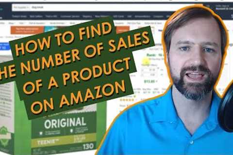 How to Find Amazon Sales per Month for Wholesale Products