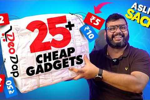 I TESTED 25 CHEAP Gadgets from DeoDap Under ₹2, ₹5, ₹10 - 😱 REAL TRUTH!! - Ep #23