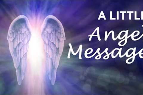 A LITTLE ANGEL MESSAGE 💖 What the Angels want you to know ✨  #angelmessages #truthwelltoldtarot