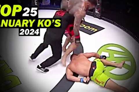 TOP 25 VICIOUS KNOCKOUTS OF JANUARY 2024