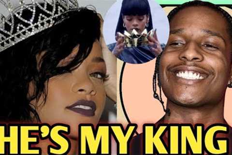 Rihanna secretly crowns her husband A$AP Rocky as the forever king of her life