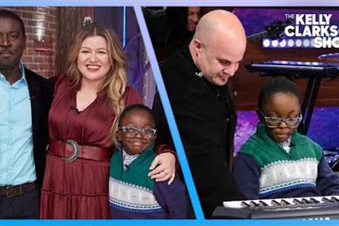 Kelly Clarkson Surprises Child Piano Prodigy With Special Mentor