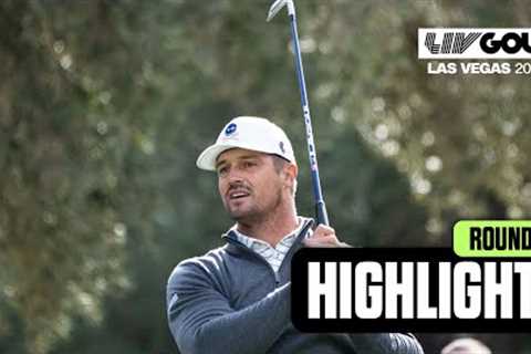FULL HIGHLIGHTS: Bryson, DJ, Rahm, Rise To Top On Day 2 | LIV Golf Las Vegas