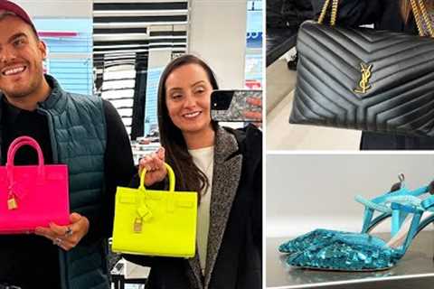 85% OFF BAGS 🔥 LUXURY SHOPPING VLOG BICESTER VILLAGE ft. YSL, Gucci, Dior