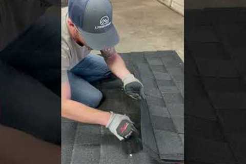 Step 2- how to replace a shingle