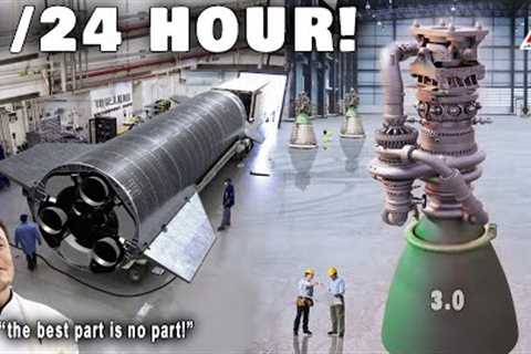 It's mind-blowing! SpaceX's NEW INSANE Manufacturing Raptor 3.0 engine shocked others...