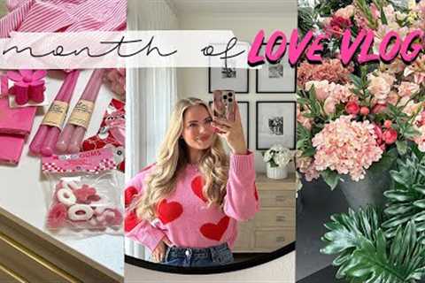 VLOG: Valentines Outfits, Shopping, Hauls, Cooking, Flowers &amp; Asking My Husband to Be My..