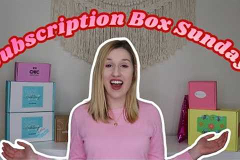 Subscription Box Sunday | Vol. 2 February 2024