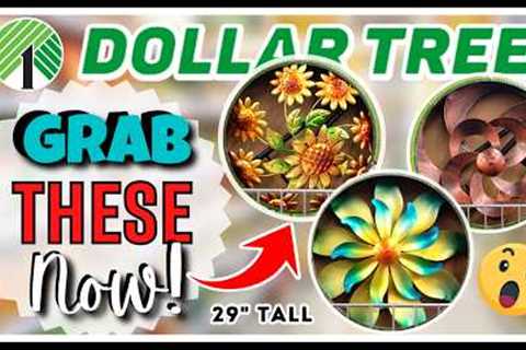 WOW! DOLLAR TREE Finds JUST HIT The SHELVES! New SPRING Items To Get NOW Before They Are GONE!