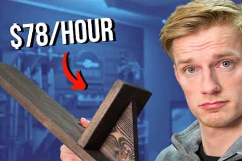 5 Easy Woodworking Projects That Sell Fast