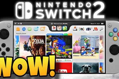 Nintendo Switch 2 Won't Have Joy Cons? + 5 Switch 2 Games Just Leaked?!