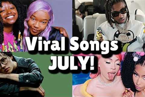Top 40 Songs That Are Buzzing Right Now On Social Media! - JULY 2023!