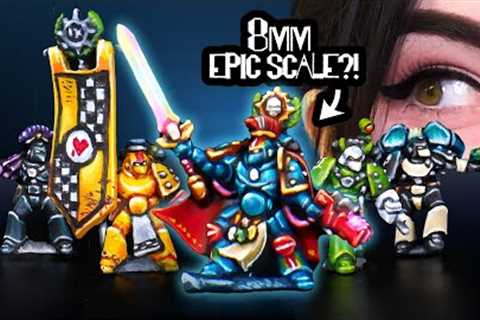 I Pro-Painted the Worlds SMALLEST Warhammer Miniatures - Here's how!!