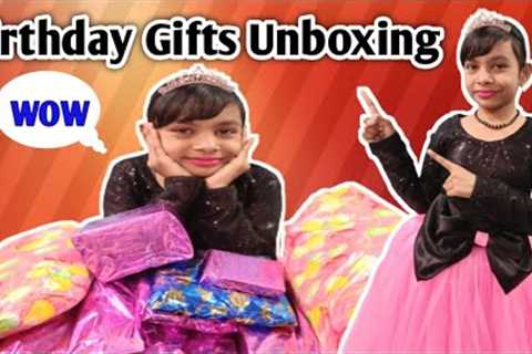 My 10th Birthday Gifts Unboxing / Birthday Gifts Opening / Blackpink Stationary /