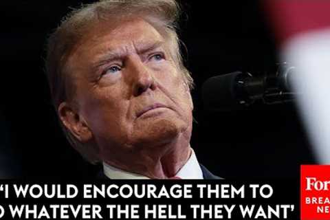 Trump Claims He Issued Shocking Warning To NATO Leaders If They Didn't Pay Their Full Commitments