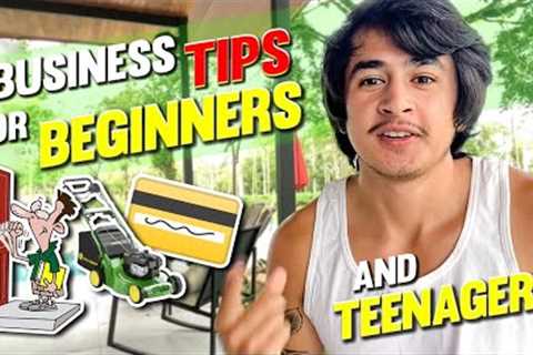Gaining Lawn Care Customers for TEENAGERS! Beginner Tips