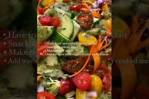 HOW TO ADD MORE RAW FOOD TO YOUR DIET!