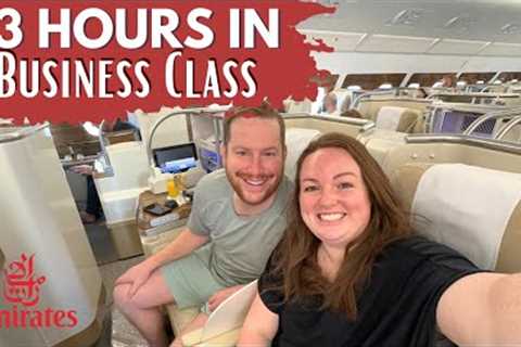 TRAVEL DAY VLOG! ✈️ Flying Emirates Business Class London to Auckland 🌎 Honeymoon Trip &amp; A380..