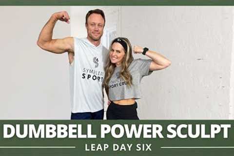 38-minute Dumbbell Power Sculpt Workout