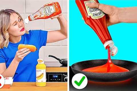 FOOD HACKS FOR LAZY ONES || Genius Food Hacks And Funny Tricks You Can Easily Repeat