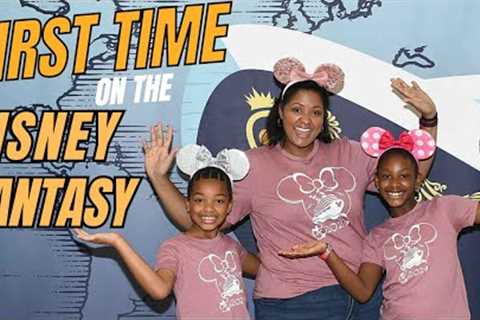 DISNEY FANTASY VLOG- DAY 1 with CRUISE TIPS