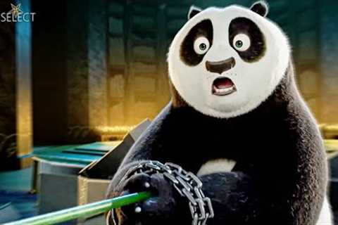 Po Catches a Thief in the Hall of Heroes Scene - KUNG FU PANDA 4 (2024)