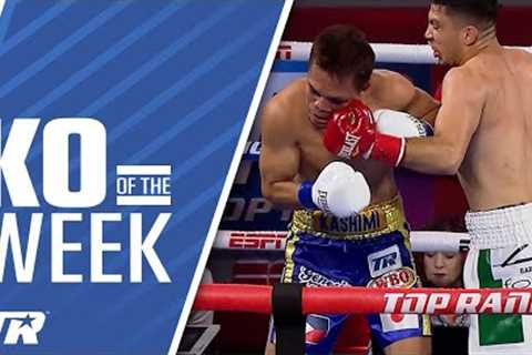 Brutal First Round Knockout By Andres Cortes | KO OF THE WEEK