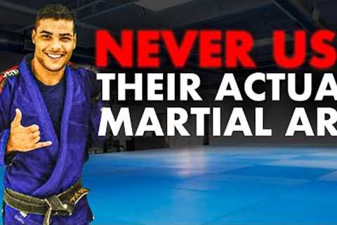 10 UFC Fighters That Refused To Use Their Martial Arts Background