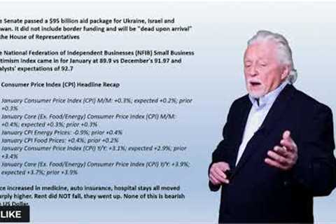 CPI comes in much higher than forecast...Ira’s Morning Flash Video for 2 13 2024