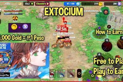 Extocium | New Free to Play , Play to Earn ( Tagalog )
