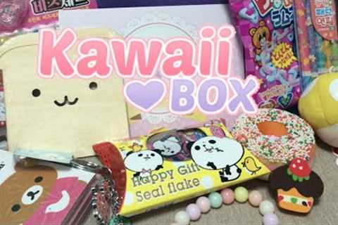 KAWAII BOX ♡ Surprise Japanese/Korean Subscription Box | July 2015