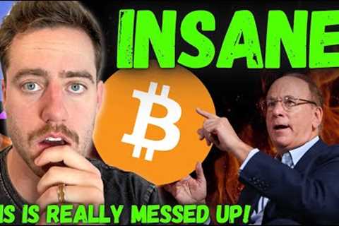 THIS IS REALLY F*CKED UP! BITCOIN IS ABOUT TO MAKE A MASSIVE MOVE!