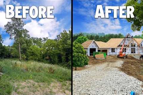 Amazing Custom Home Build in 14 Minute Timelapse
